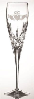 Galway Crystal Claddagh Friendship Flute (Pair)