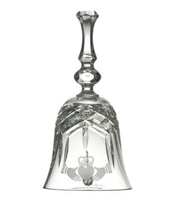 Galway Crystal Claddagh Makeup Bell