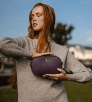 Galway Crystal Cross Body Bag Mulberry