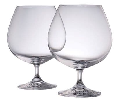 Galway Crystal Elegance Brandy Balloon Pair