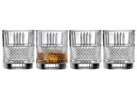 Galway Crystal Eyre DOF Whiskey Glasses Set Of 4