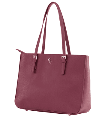 Galway Crystal Large Tote Handbag - Mulberry