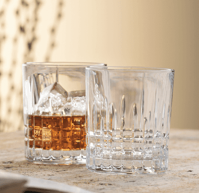 Galway Crystal Liffey  D.O.F Whiskey Tumblers Pair
