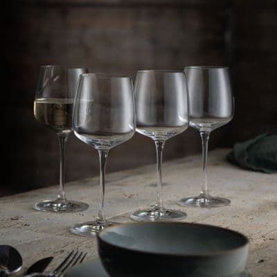 Galway Crystal Tivoli White Wine Glass Set of 4