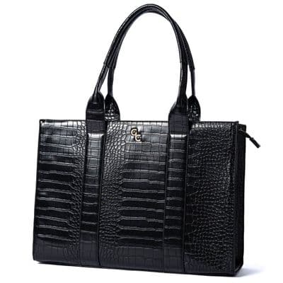 Galway Crystal XL Tote Handbag - Black