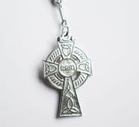 Genuine Irish Connemara Marble Rosary Beads.