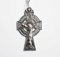 Genuine Irish Connemara Marble Rosary Beads.