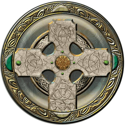 Irish Celtic Coaster - Celtic Cross