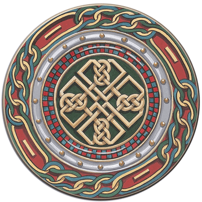 Irish Celtic Coaster - Celtic Shield