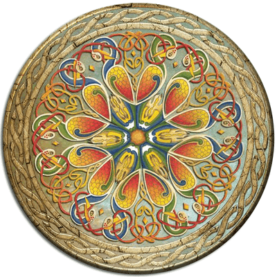 Irish Celtic Coaster - Celtic Spiral