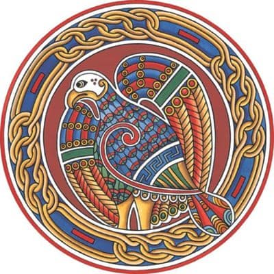 Irish Celtic Coaster - Peacock
