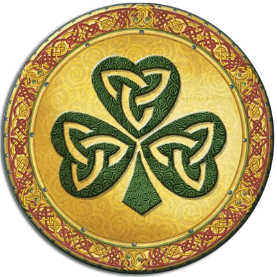 Irish Celtic Coaster - Shamrock