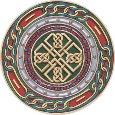 Irish Celtic Dinner Mat - Celtic Shield