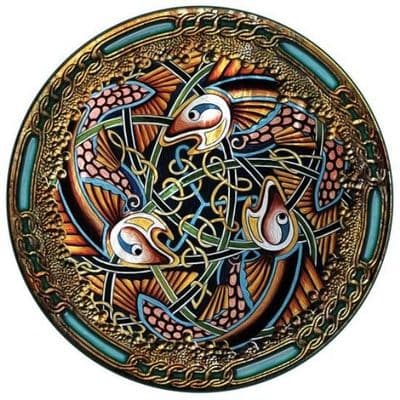 Irish Celtic Dinner Mat - Salmon of Knowledge