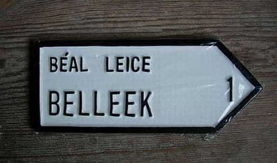 Irish Road Sign - Belleek