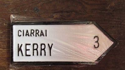 Irish Road Sign - Kerry
