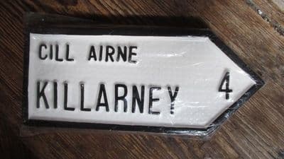 Irish Road Sign - Killarney