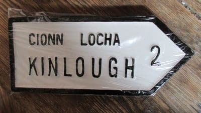 Irish Road Sign - Kinlough