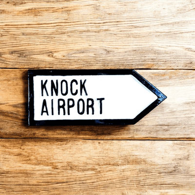 Irish Road Sign - Knock Airport