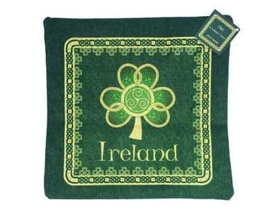 Irish Shamrock Cushion Cover Medium