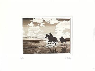 Michelle Duffy Beach Ride Print