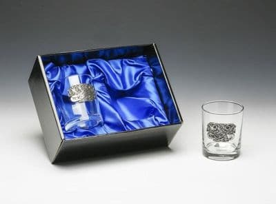 Mullingar Pewter Whiskey Glass Set