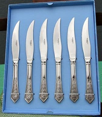 Newbridge Silverware S/S Celtic Steak Knife Set of 6