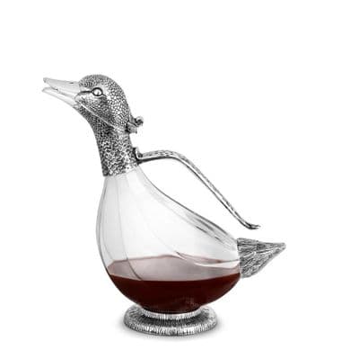 Newbridge Silverware Silver Plated Duck Decanter