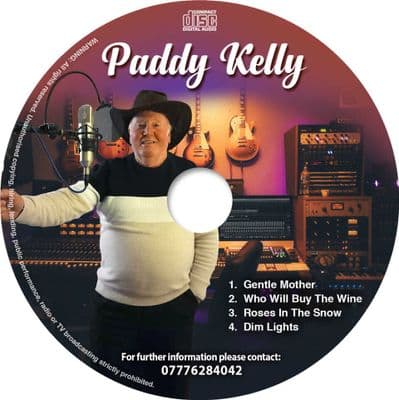 Paddy Kelly Country Music CD