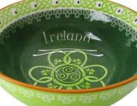 Shamrock Spiral Bowl 5.5
