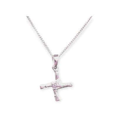 St Brigid's Cross Small Pendant Sterling Silver