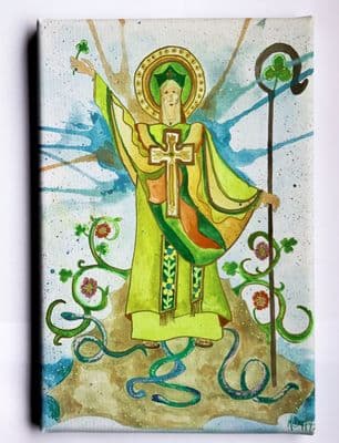St Patrick Canvas Print