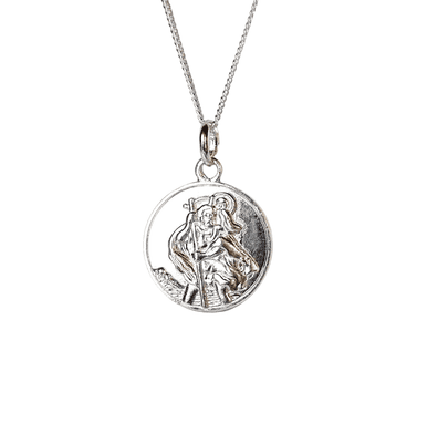 St. Christopher Medal Sterling Silver