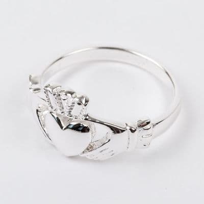 Sterling Silver Ladies Claddagh Ring