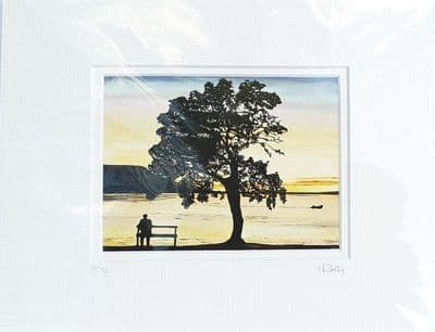 The Rusheen Overlooking Lough Melvin 10x8 Print