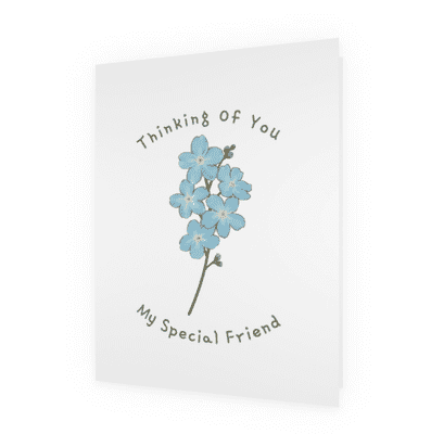 Thinking Of You Greetings Card