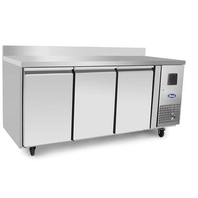 Atosa R-EPF3432GR13BS 3 Door Counter Fridge GN1/1 1800mm with Upstand