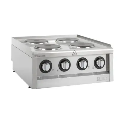Buffalo 600 Series 4 Ring Electric Hob