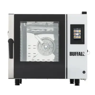 Buffalo Smart Touchscreen Compact Combi Oven  6 x GN 1/1 - Available In 4 Variations