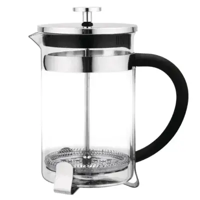 Cafetiere: Glass & Stainless Steel 12 Cup