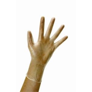 Clear Vinyl Gloves Large