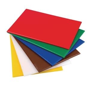 Colour Coded Chopping Board White