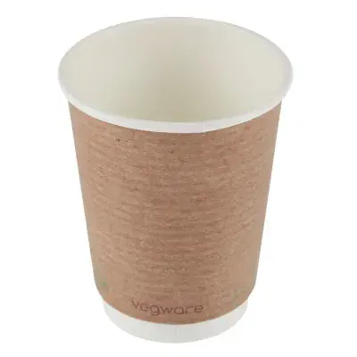 Compostable 12oz Cup Double Wall - 500's