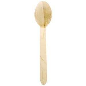 Disposable Wooden Dessert Spoon