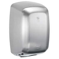 Dryflow G-Force MKII Hand Dryer with HEPA Filter Brushed Satin