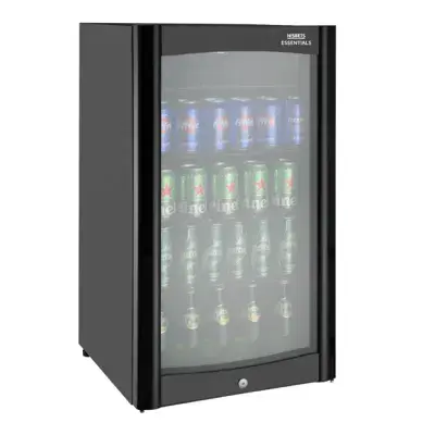 Essentials Single Door Back Bar Cooler - 98Ltr