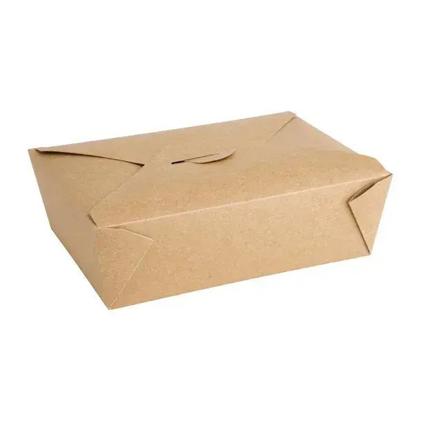 Fiesta Compostable Paperboard Food Cartons 1800ml / 63oz Pack of 200
