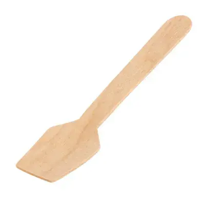 Fiesta Compostable Wooden Ice Cream Spoons (Pack of 100)