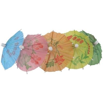 In Demand! Sold 29 times in the last 5 days	 Fiesta Recyclable Paper Parasols Mixed Colours (Pack o
