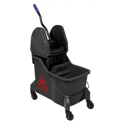 Jantex Two-Compartment Mop Bucket and Wringer 30Ltr - Available in 4 Colours